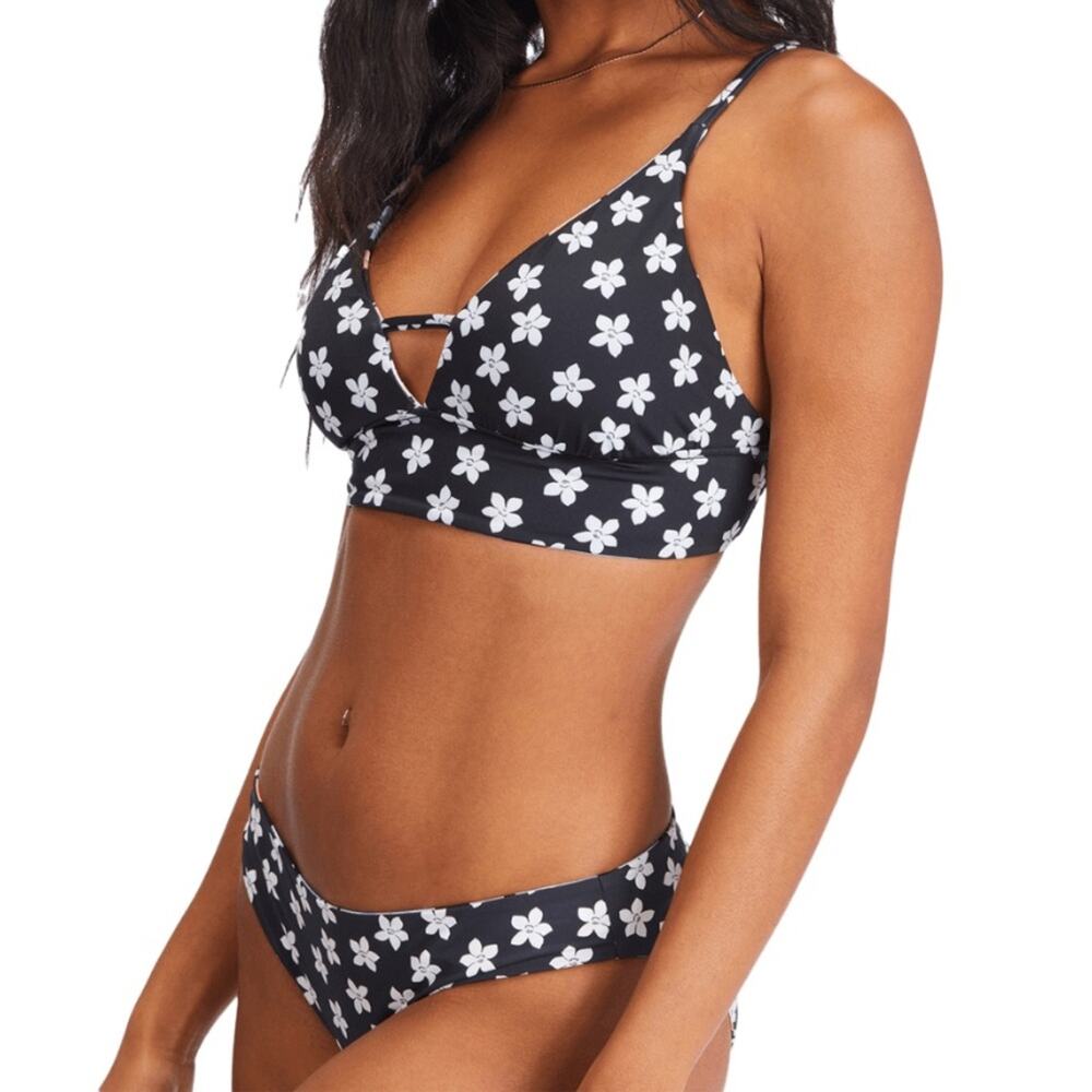 Billabong Feelin Tropical Reversible Bikini Top Nwot